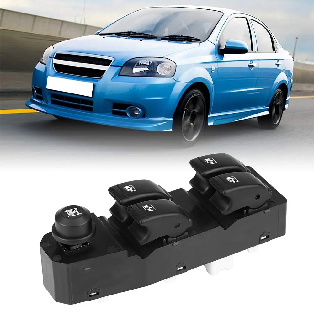 Tbest Power Window Switch for Aveo Sedan & Hatchback | Left Hand Driver Side Control - view 6