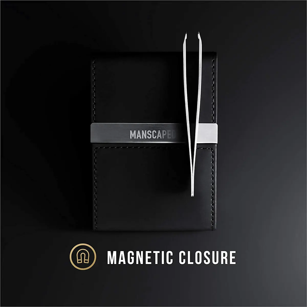 MANSCAPED Shears 2.0 Tempered Stainless Steel Nail Kit | Luxury 4-Piece Grooming Set for Men & Travel - view 4