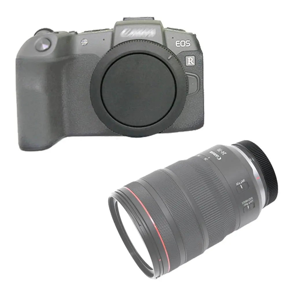 ULBTER 2Pack RF Mount Body Cap Rear Lens Cover for Canon EOS R10 R50 R6 R8 | Camera Lens & Body Protection - view 5