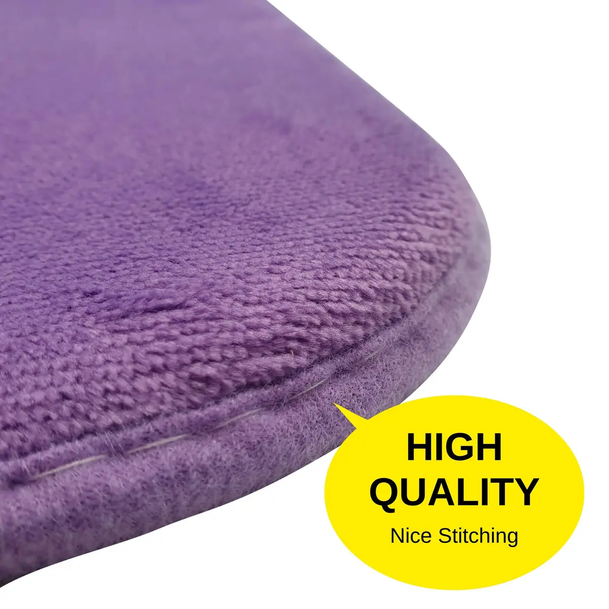 MG MACRO GIANT Memory Foam Bath Mat Set of 2 | Non Slip, Purple, 46.5x15.5 inch - view 6