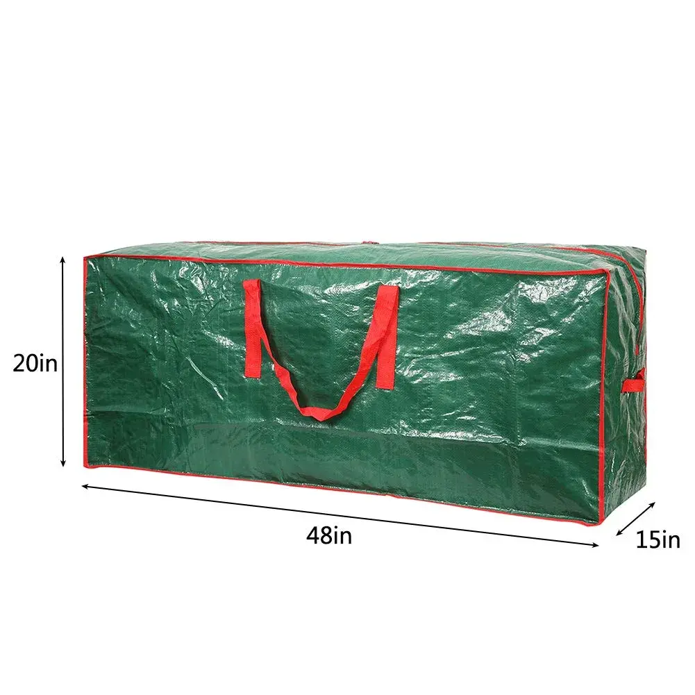 Sattiyrch Christmas Tree Storage Bag - 7.5 ft Tree Capacity, 121.9 cm (48") L x 38.1 cm (15") H x 50.8 cm (20") W | Protects from Dust & Moisture - view 2