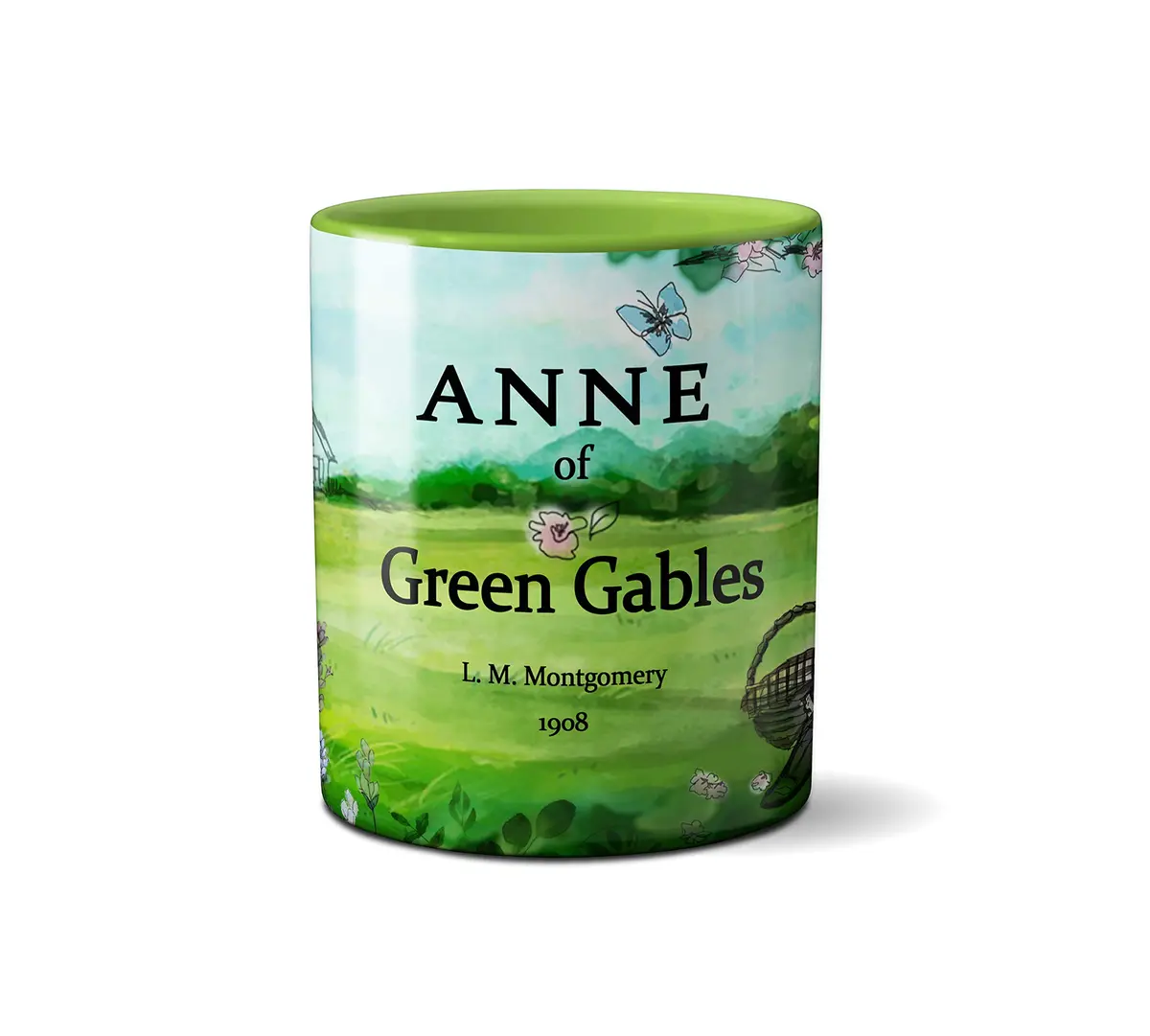 Universal Zone Anne of Green Gables Coffee Mug 11oz | Literature Book Design, Dishwasher & Microwave Safe - view 2