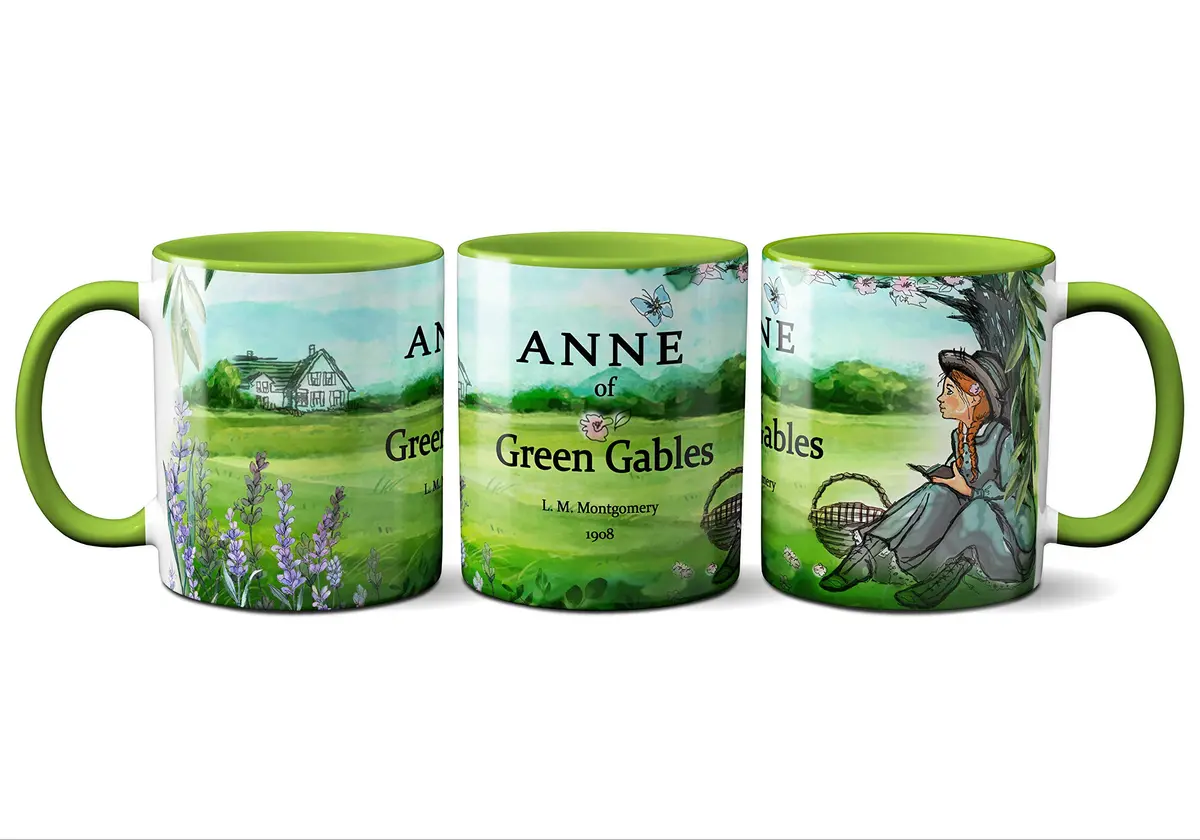 Universal Zone Anne of Green Gables Coffee Mug 11oz | Literature Book Design, Dishwasher & Microwave Safe - view 4