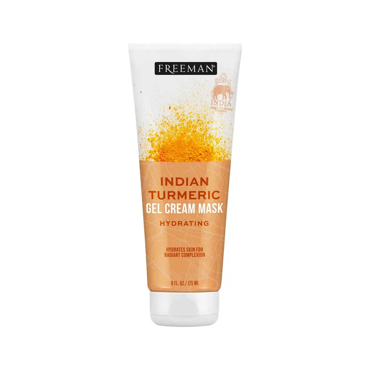 Freeman Exotic Blends Hydrating Indian Turmeric Gel Cream Facial Mask 175ml (6 fl.oz.) | Balances & Replenishes Skin - main product image
