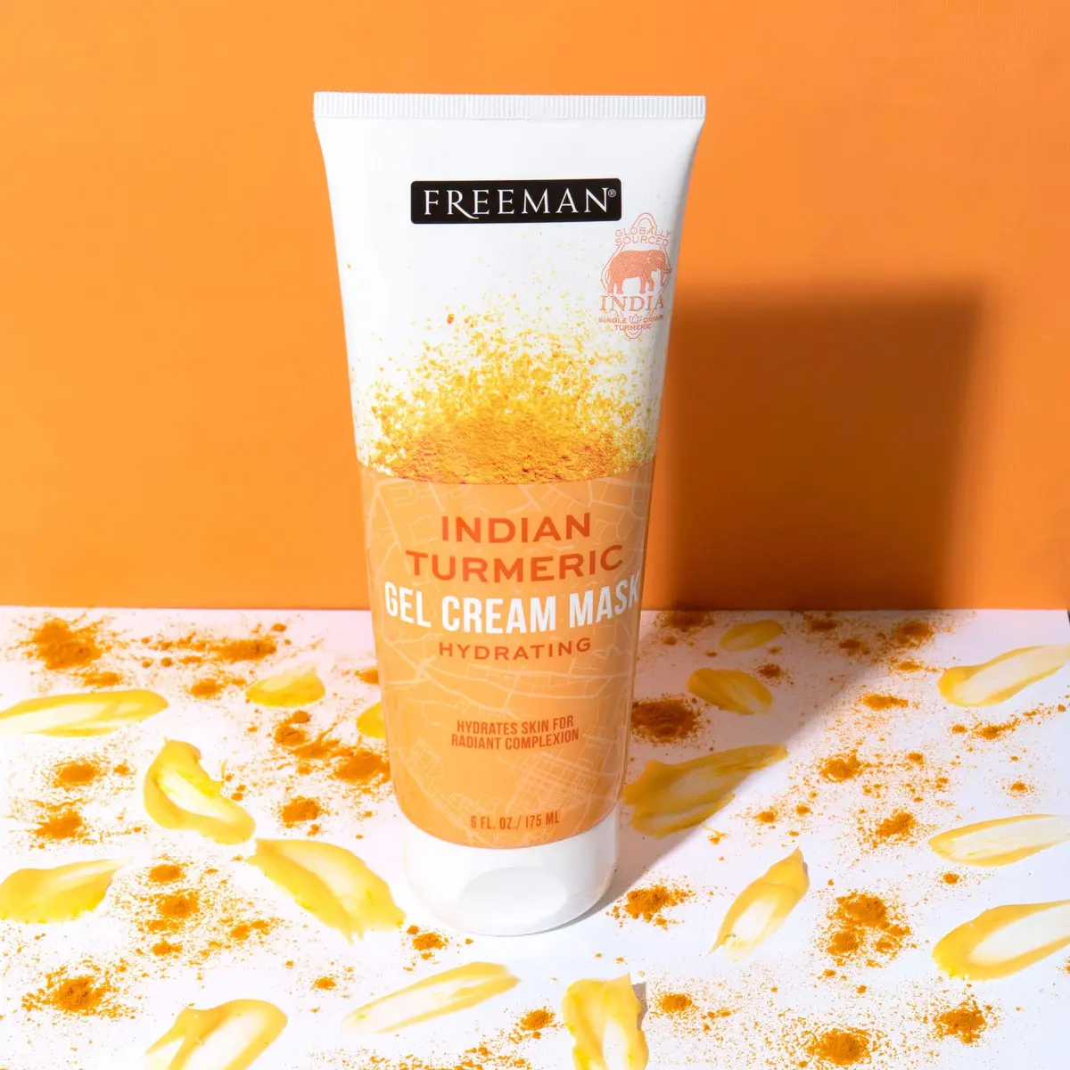 Freeman Exotic Blends Hydrating Indian Turmeric Gel Cream Facial Mask 175ml (6 fl.oz.) | Balances & Replenishes Skin - view 6