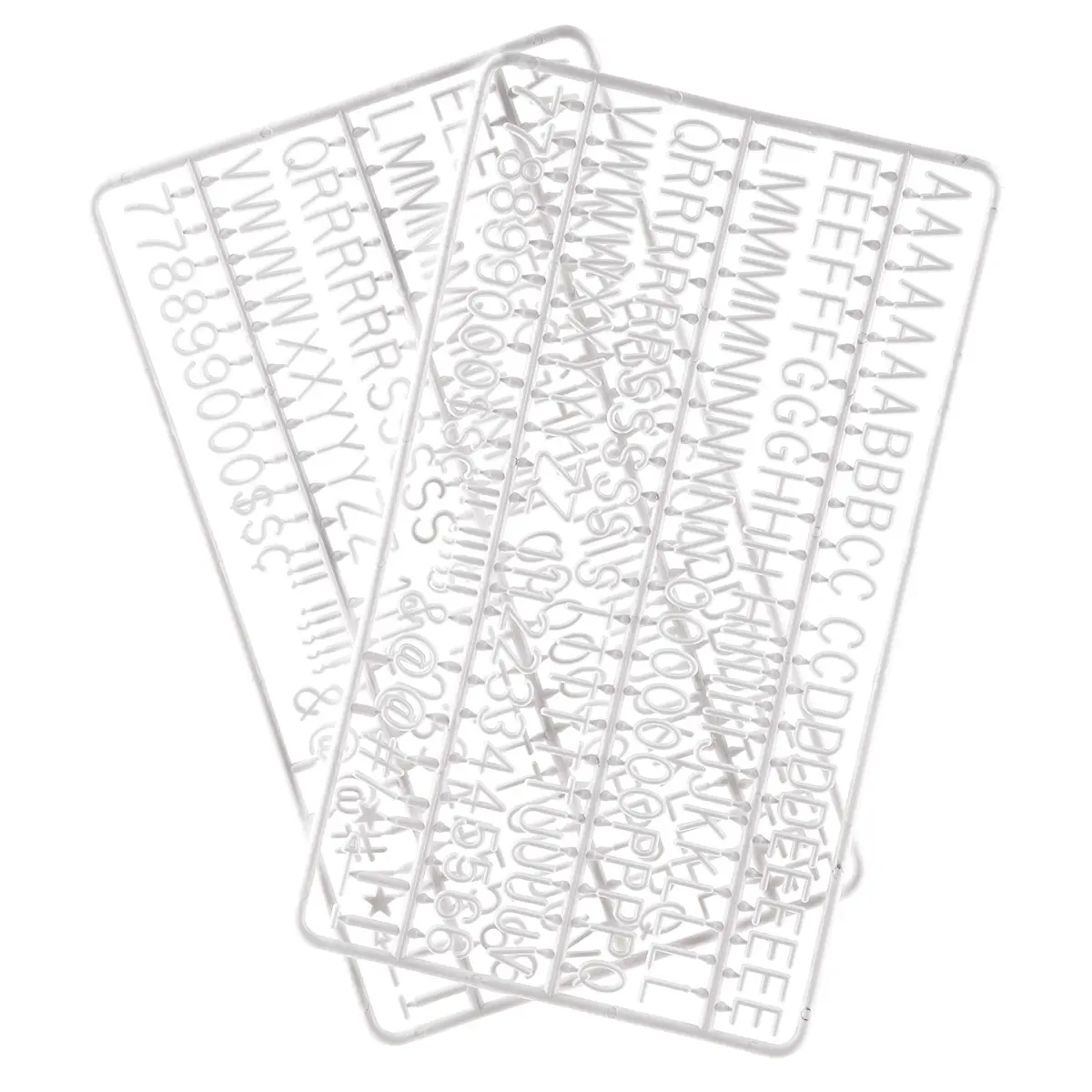 Veskaoty Letters for Felt Letter Board 300 Pcs | Replacement Set for Message Boards - main product image