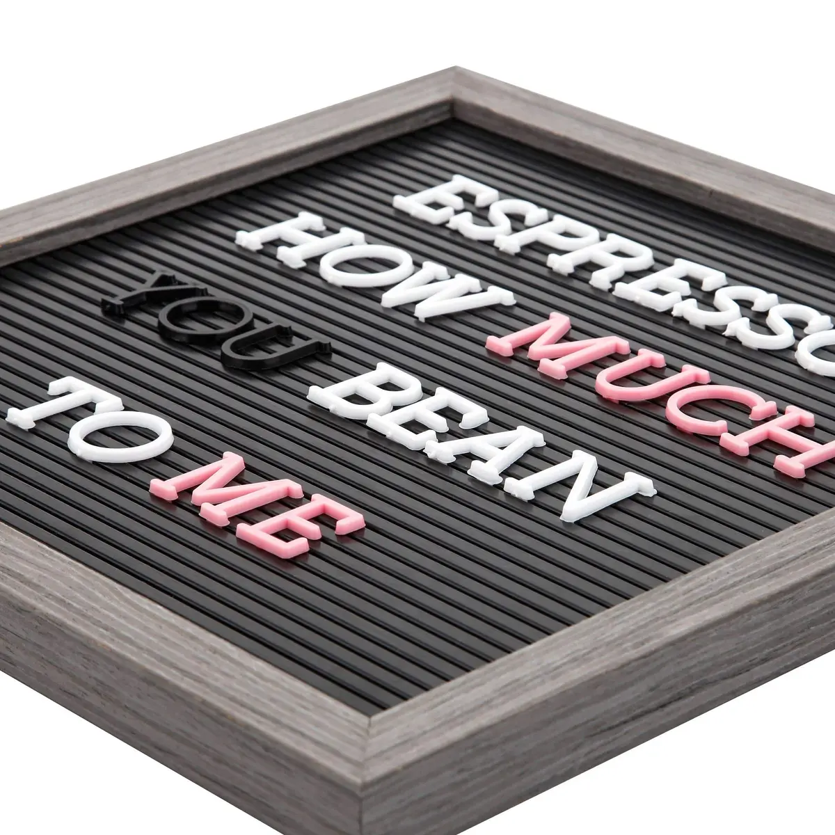 Veskaoty Letters for Felt Letter Board 300 Pcs | Replacement Set for Message Boards - view 5