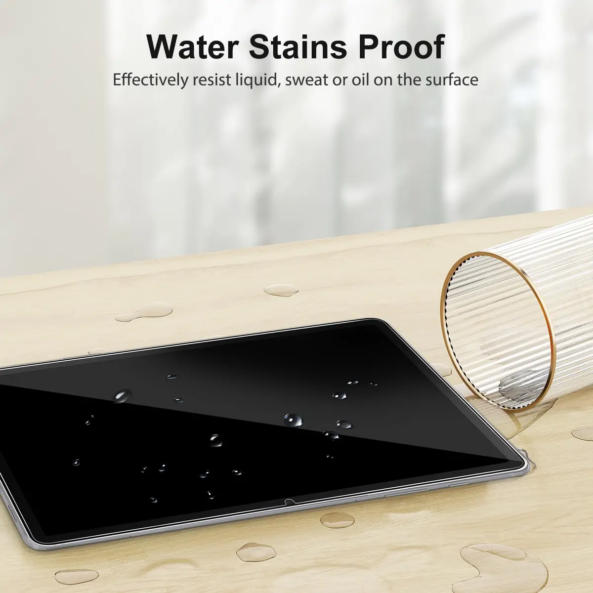 SPARIN 2 Pack Tempered Glass Screen Protector for Samsung Galaxy Tab S9 FE/S9/S8/S7 (11" & 10.9") | 9H Hardness, S-Pen Compatible - view 6