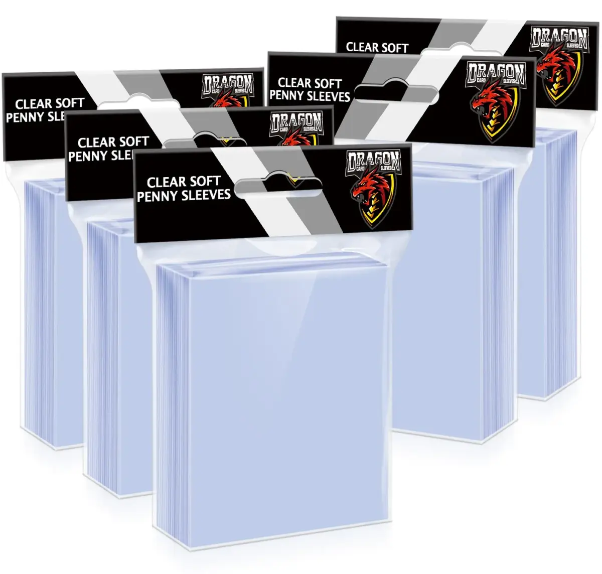 Kitoyz 500 Count Card Sleeves & Top Loaders | Non-Toxic, BPA-Free, Age-Appropriate, Educational, ASTM-Tested - main product image