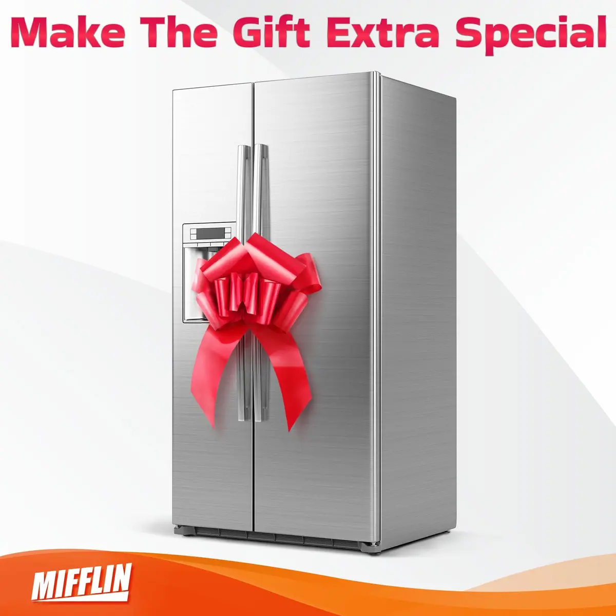 MIFFLIN 30" Big Car Bow - Matte Red Butterfly Shape Gift Bow for Birthday - view 6