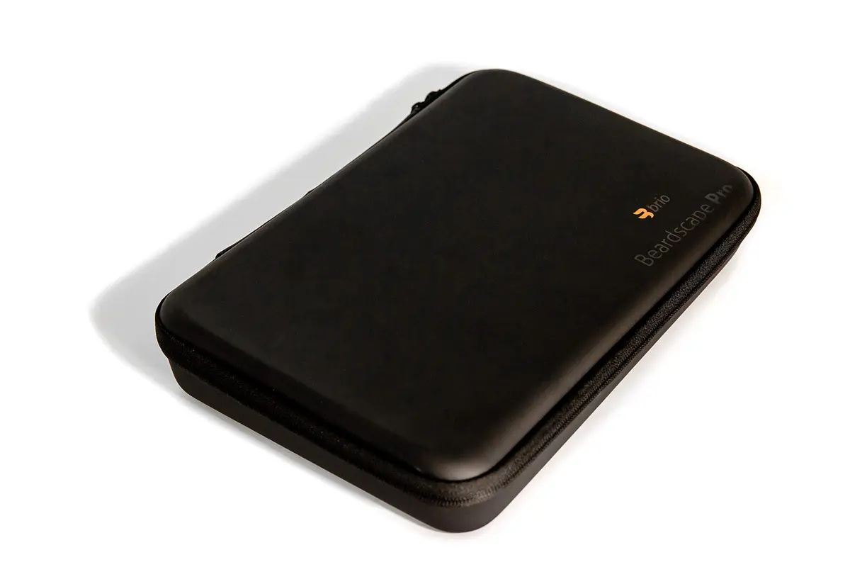 Brio Beardscape Pro Travel Case Black | Hard Carry Bag for V1 V2 Trimmers - main product image
