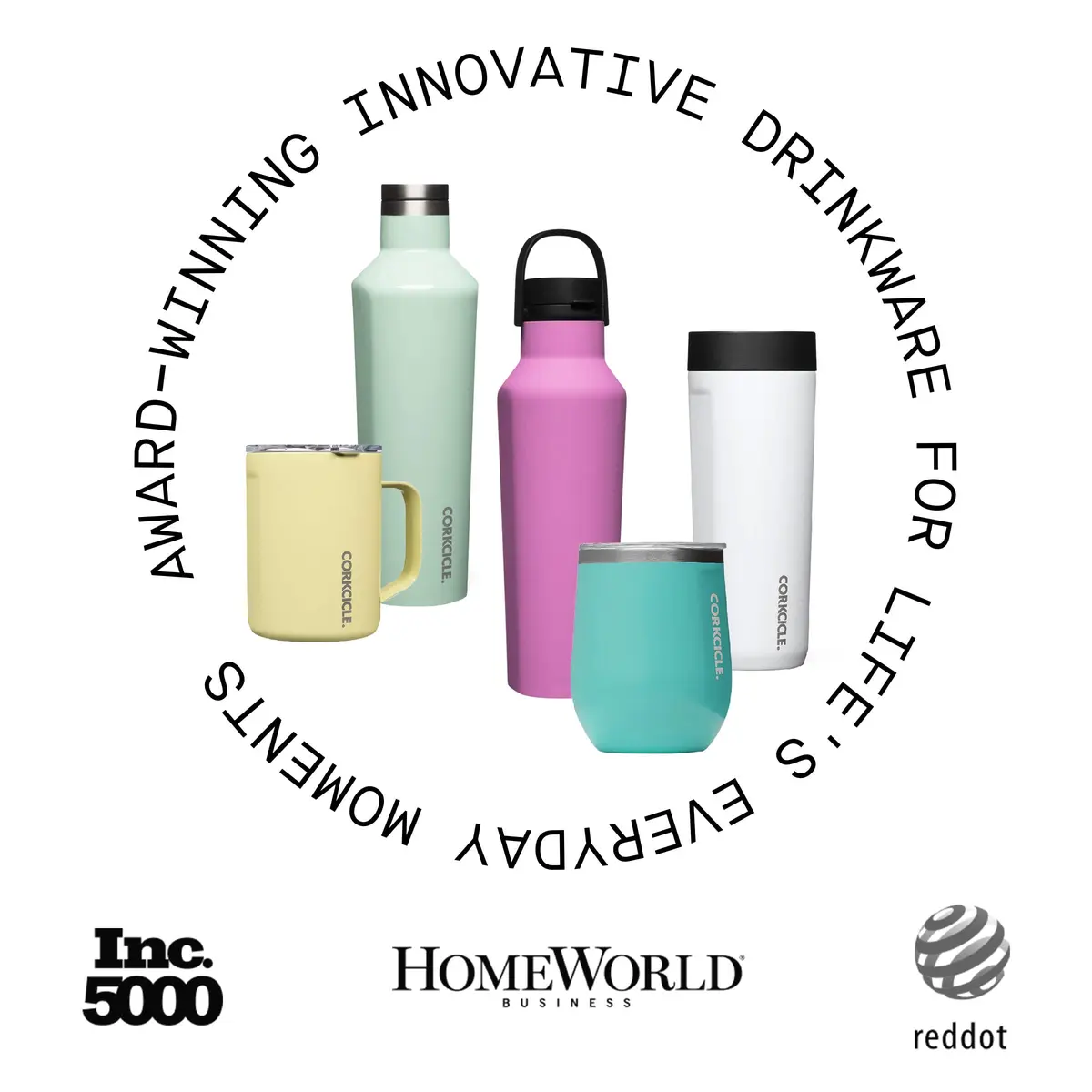 Corkcicle Sport Canteen 20 oz Triple Insulated Bottle Woodland Camo | Keeps Beverages Cold 25H & Hot 12H - view 7