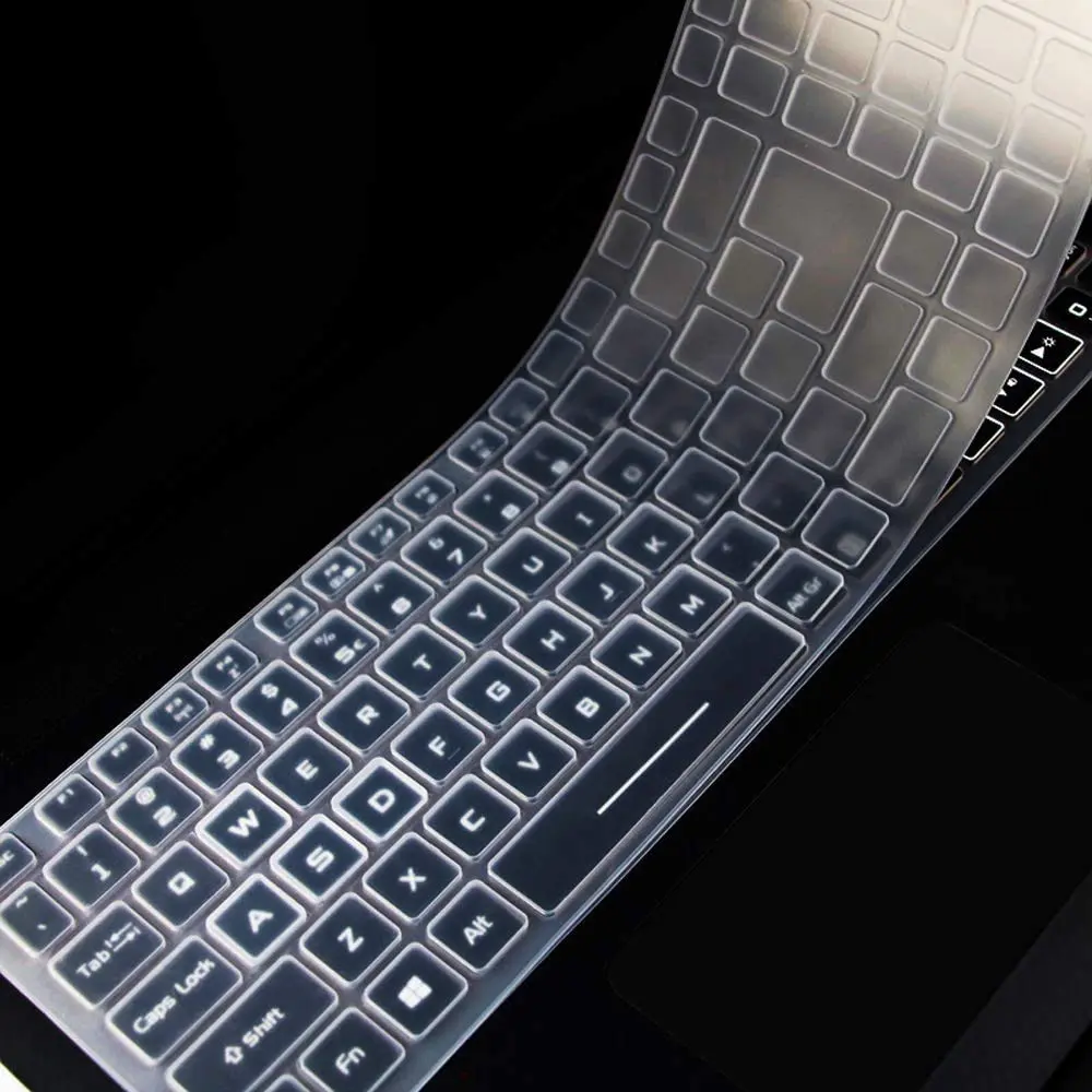 MUBUY-GOL Keyboard Cover for Acer Nitro 5 & Predator Helios 300 15.6" & 17.3" | High Transparency & Waterproof - view 4
