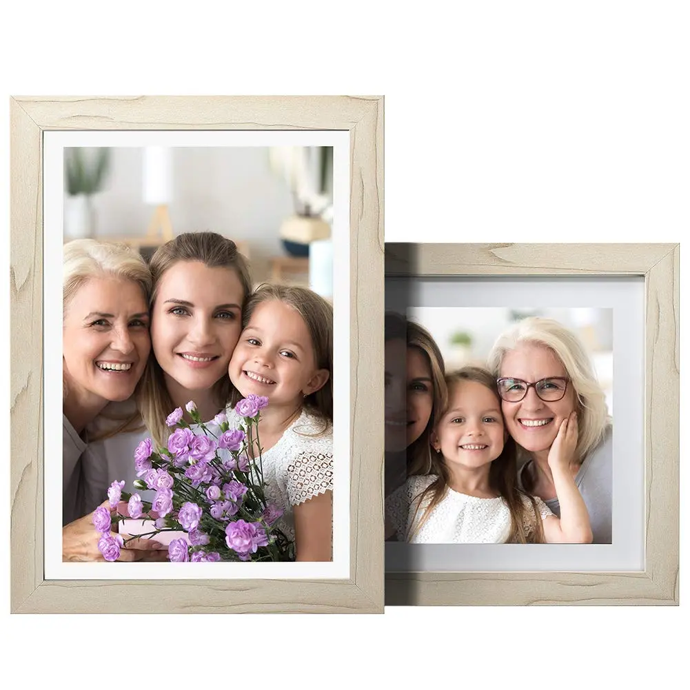Dragon Touch Digital Picture Frame WiFi 10.1 inch IPS Touch Screen | 32GB Storage, Auto-Rotate, Share Photos via App - view 2
