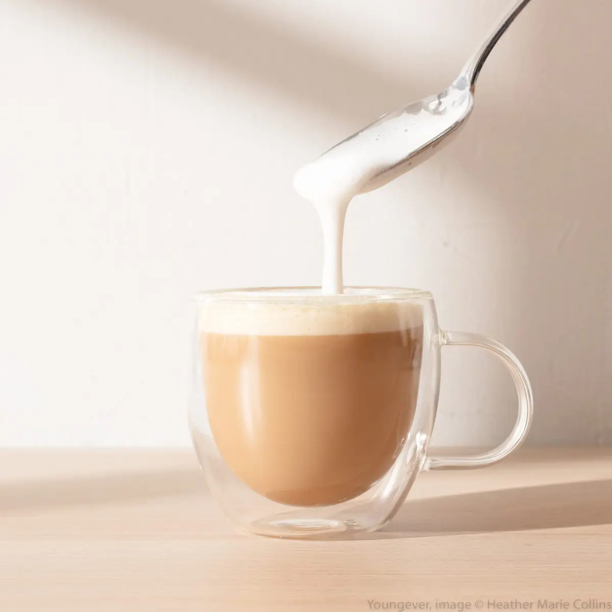 Youngever Double Wall Thermo Insulated Glass Espresso Mug 160ml | Modern & Elegant (70-120 chars) - view 4