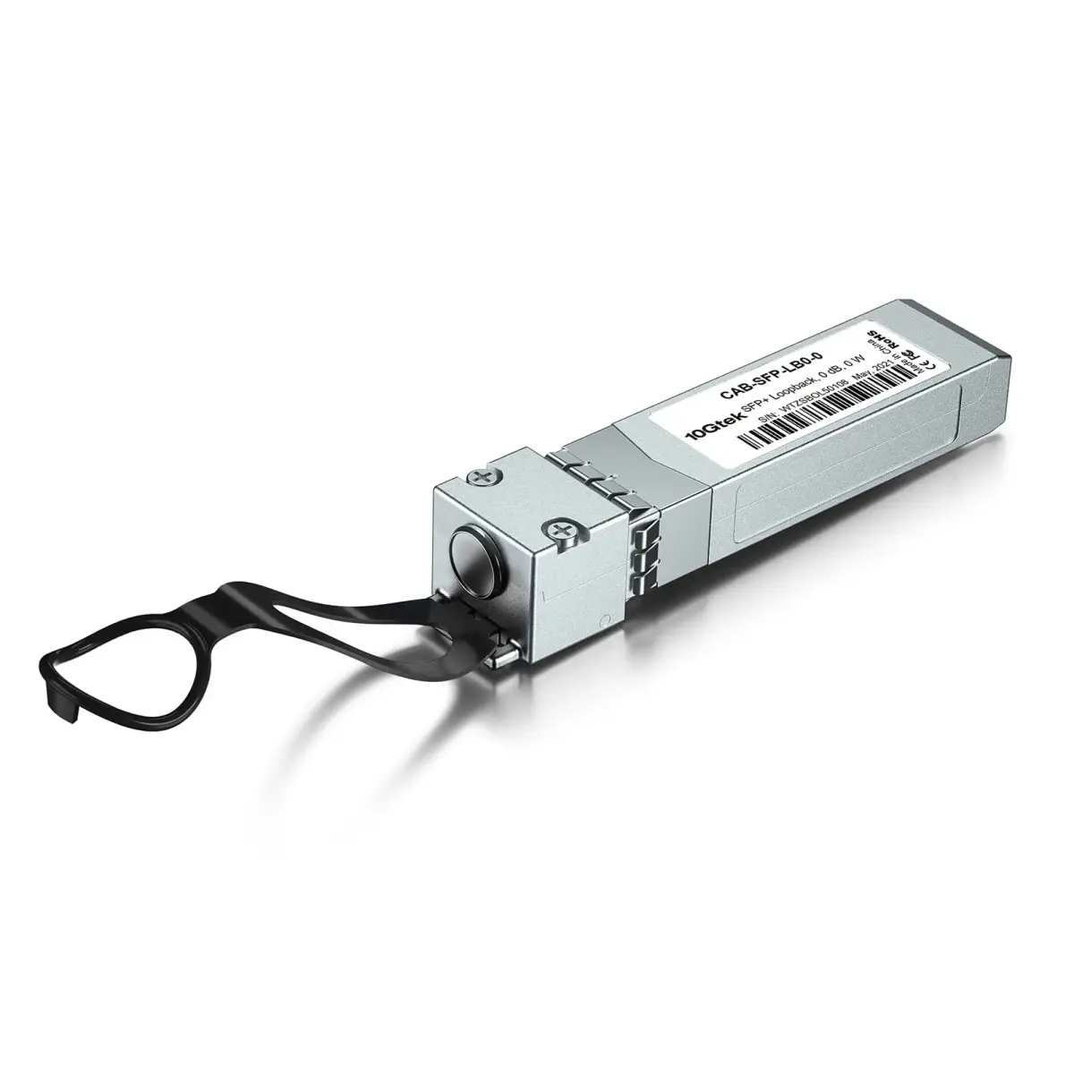 10Gtek 10G SFP+ Loopback Module | MSA Compliant, 0 dB Attenuation, 0W Power Consumption - main product image