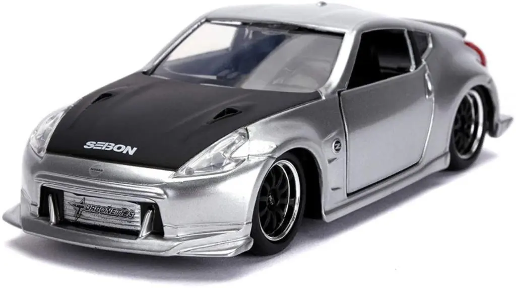 Jada Toys Fast & Furious Nissan 370Z Die-cast Vehicle 1:32 Scale | Silver - main product image