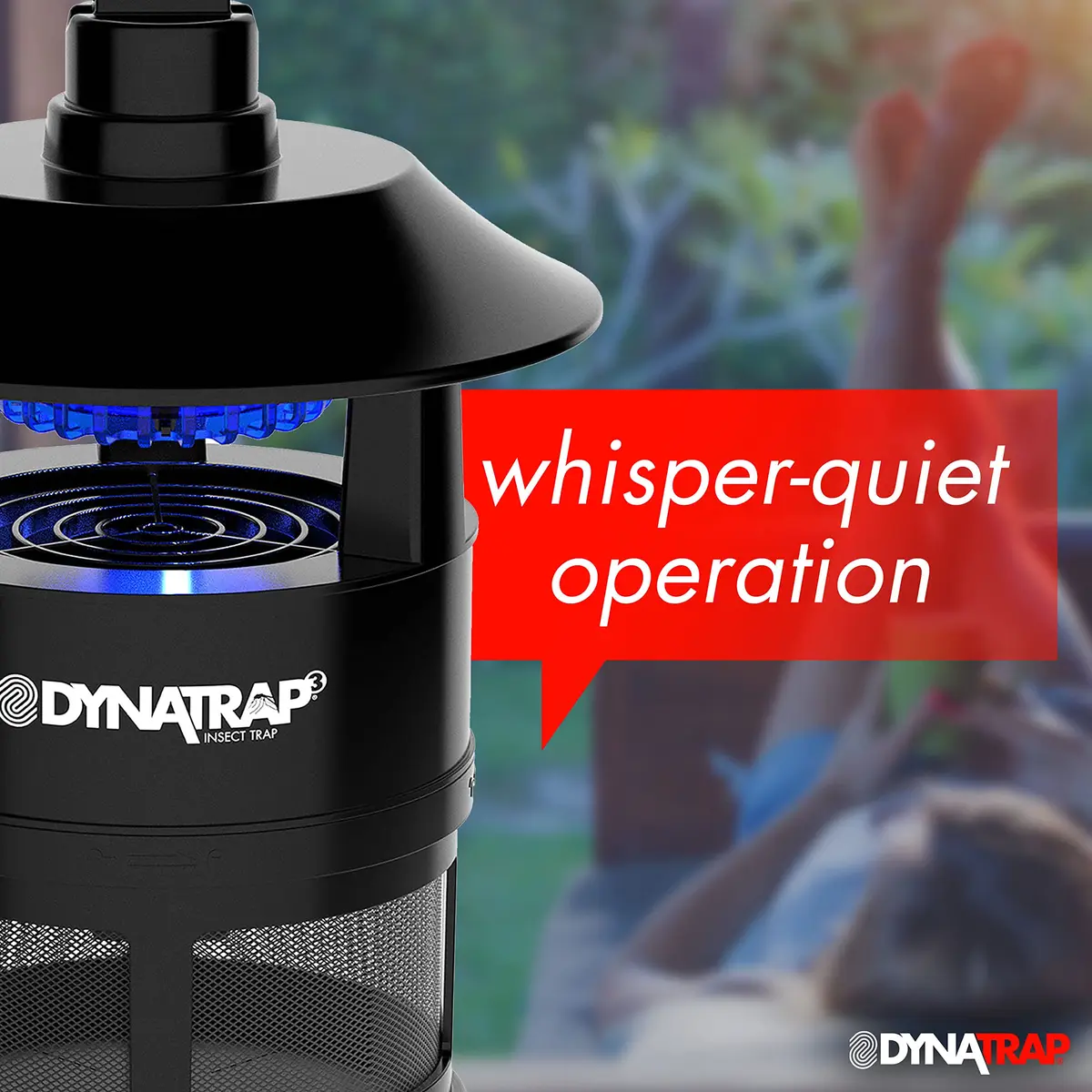 DynaTrap DT160-TUNSR 1/4 Acre Mosquito Trap & Flying Insect Trap | Kills Mosquitoes, Flies, Gnats, Wasps, & Other Flying Insects - view 6