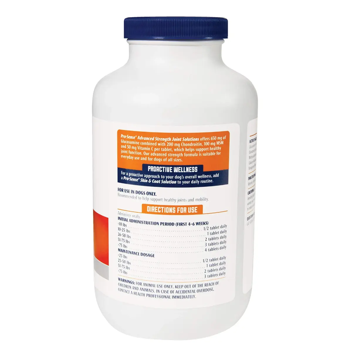 ProSense Advanced Strength Glucosamine Tablets for Dogs | 720 Count (6 x 120 ct) - view 3