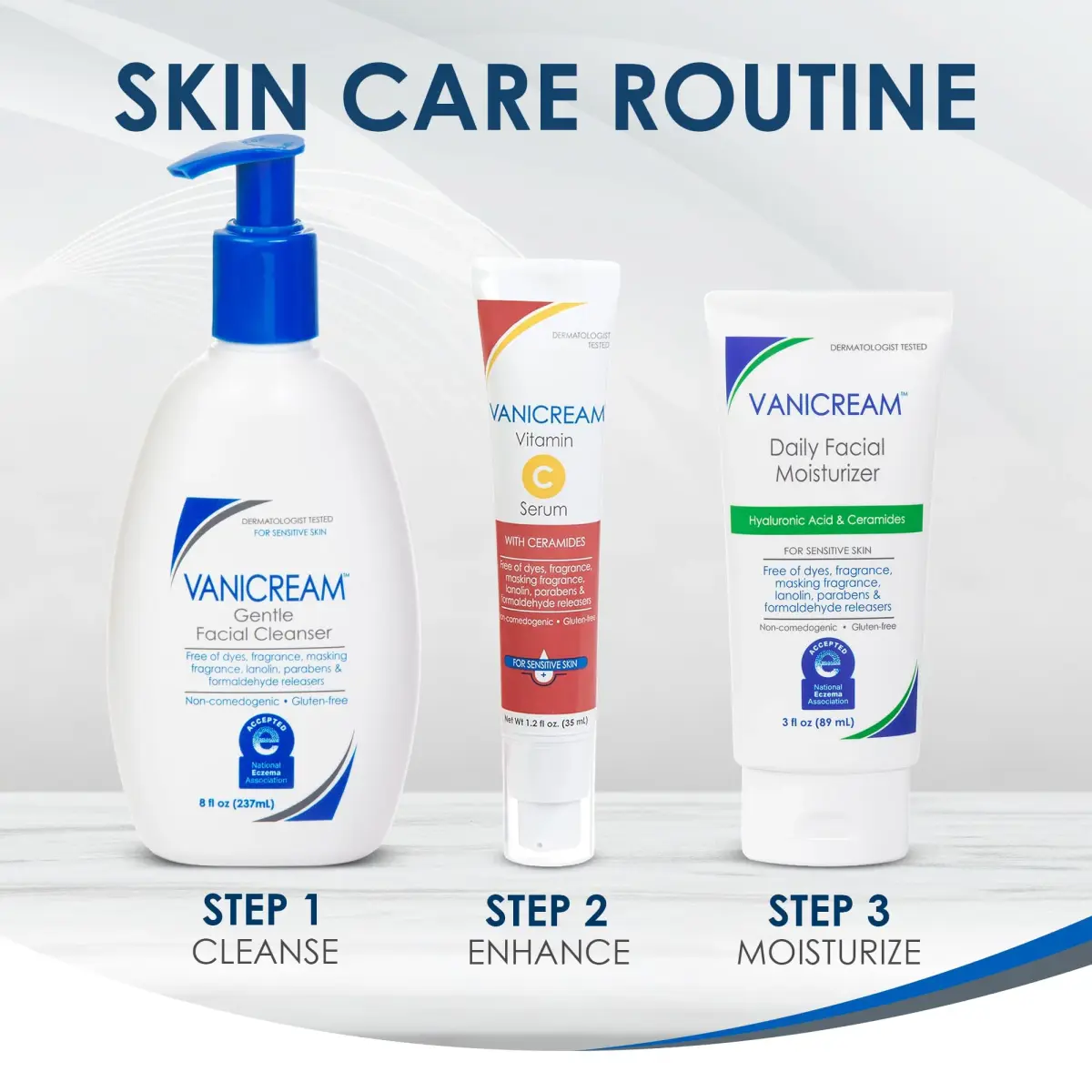 Vanicream Daily Facial Moisturizer Cream 89ml (3 Fl Oz) | Dermatologist Recommended for Sensitive Skin - view 8