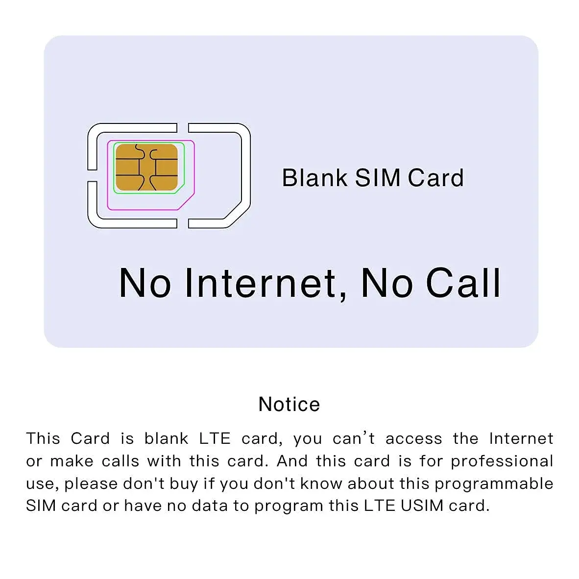 Gialer Programmable SIM Card 30pcs | Nano Micro Standard 3FF 4FF LTE WCDMA GSM - view 5