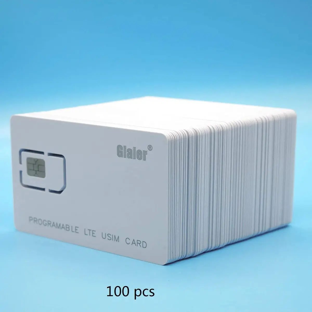 Gialer Programmable SIM Card 30pcs | Nano Micro Standard 3FF 4FF LTE WCDMA GSM - view 2