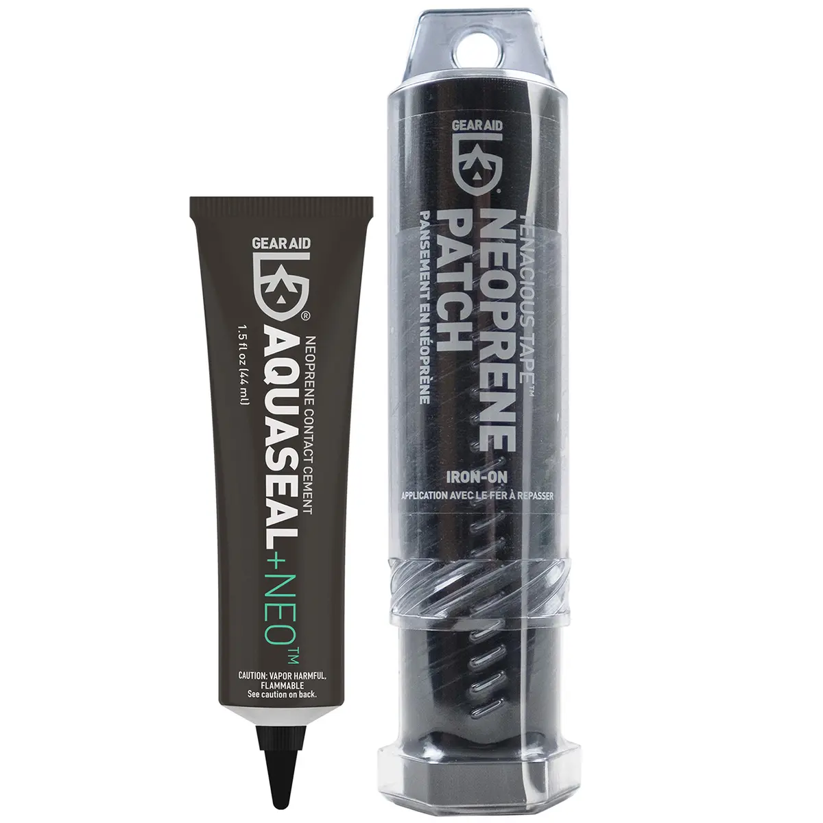 GEAR AID Wetsuit Repair Kit with Iron-On Neoprene Patch & Glue | Fix Tears & Seams in Neoprene Gear - main product image