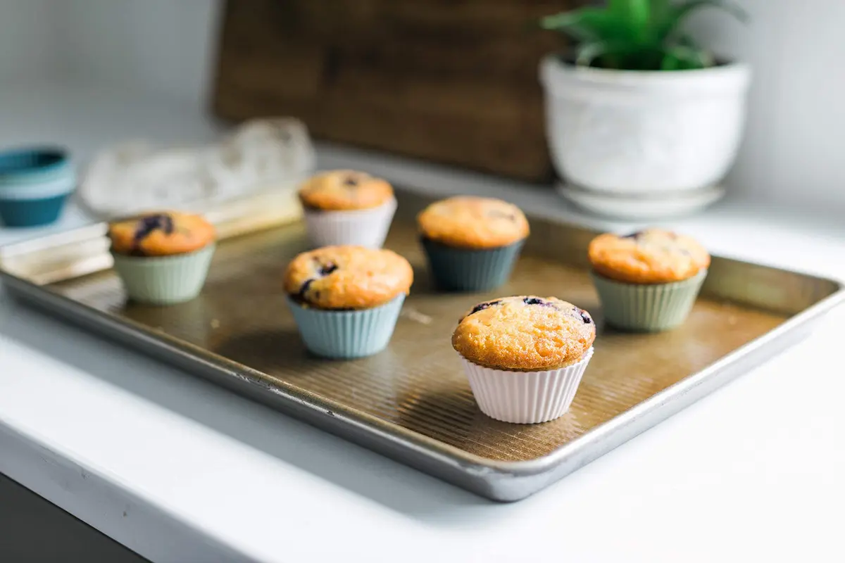 The Silicone Kitchen Reusable Silicone Baking Cups Regular Size 24 Pack | BPA-Free Food-Grade Silicone Muffin Liners for Cupcakes, Baking, Snacks - view 6