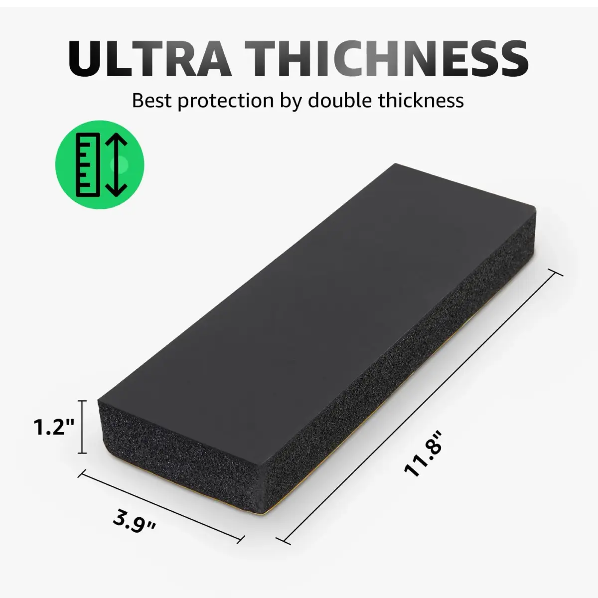 PICK FOR LIFE Garage Wall Protector Bumper Guards - 6 Pack 30cm x 10cm x 3cm | Protects Cars from Dents & Scratches - view 3