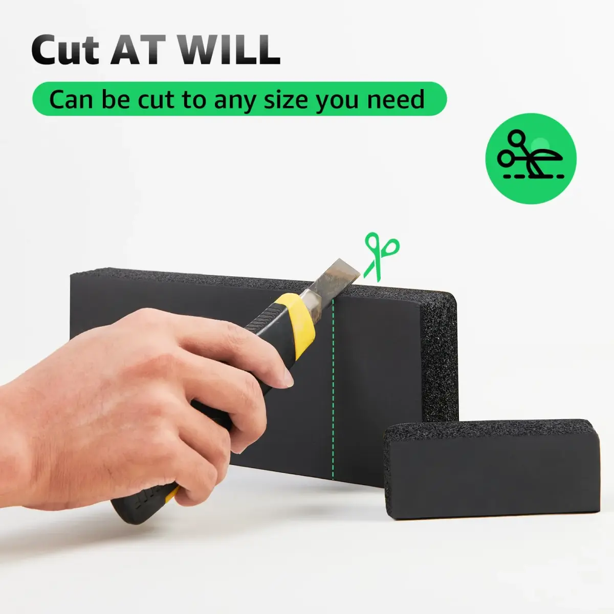 PICK FOR LIFE Garage Wall Protector Bumper Guards - 6 Pack 30cm x 10cm x 3cm | Protects Cars from Dents & Scratches - view 4