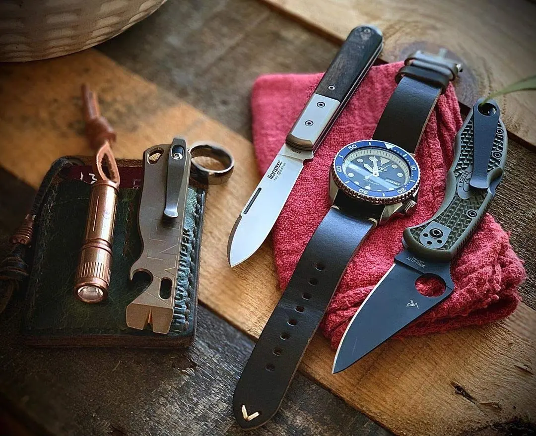 hemsut h Horween Leather Watch Band Green 20mm (0.79 inch) | Quick Release Handmade Vintage Replacement - view 5
