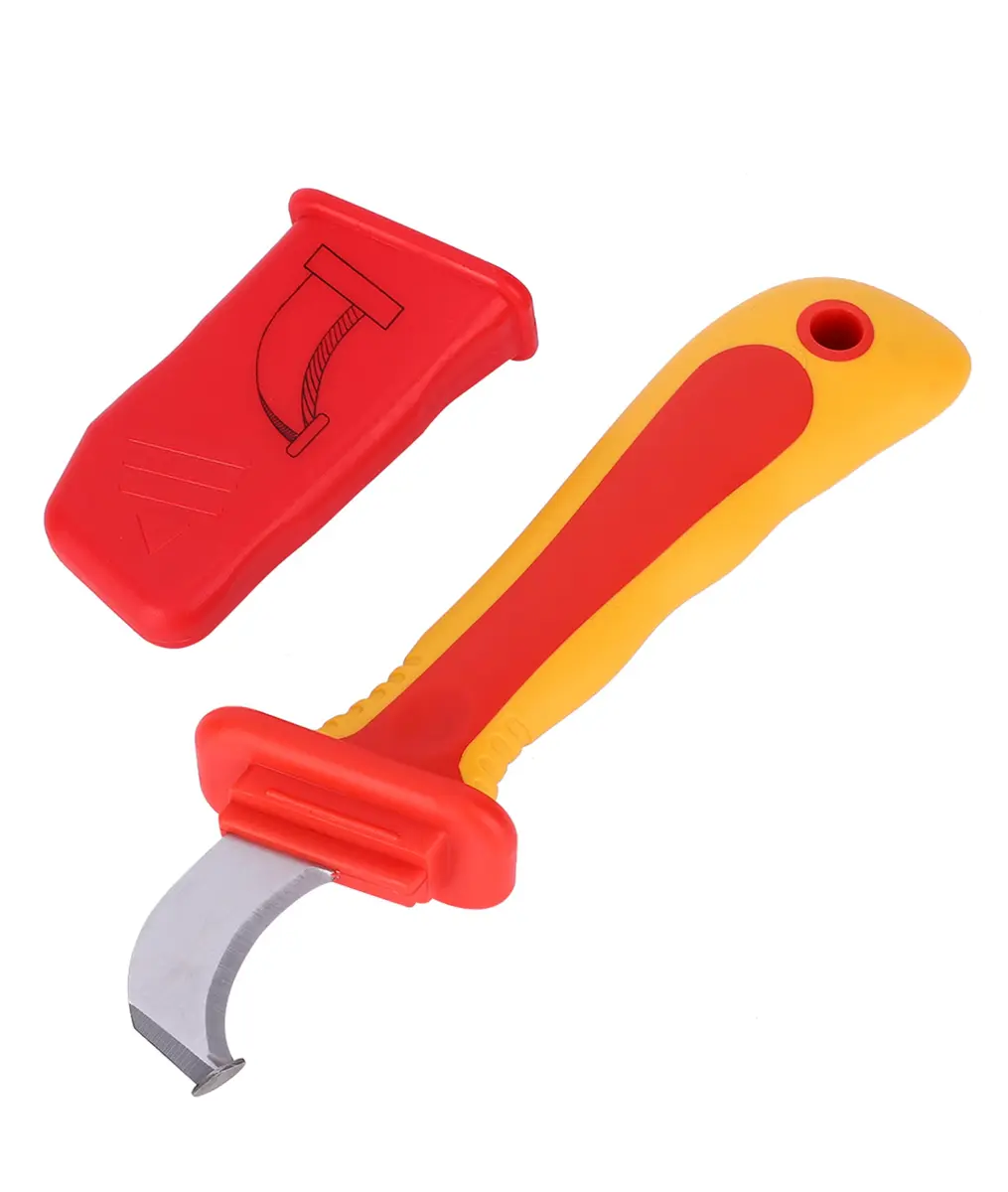 Jectse 1000V Insulation Electrician Knife | Compact, Durable & Safe for Live Wires - main product image