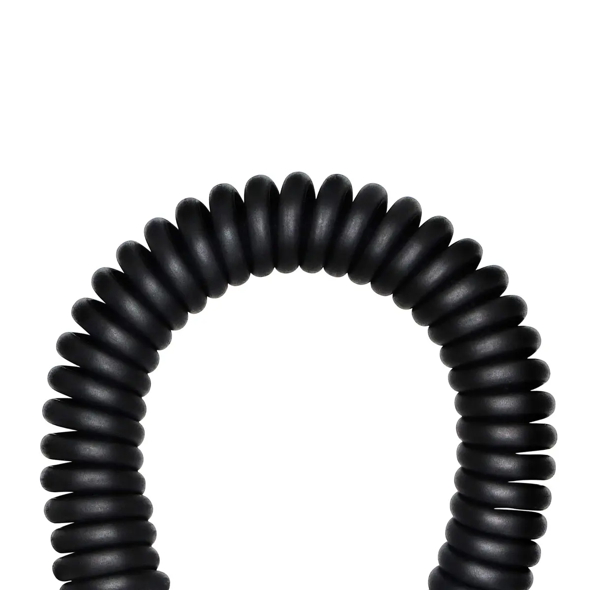 PNGKNYOCN Right Angle HDMI Coiled Cable 1.5m (6 ft) Upward Angle Male to Male | Camera Monitor Connection - view 2
