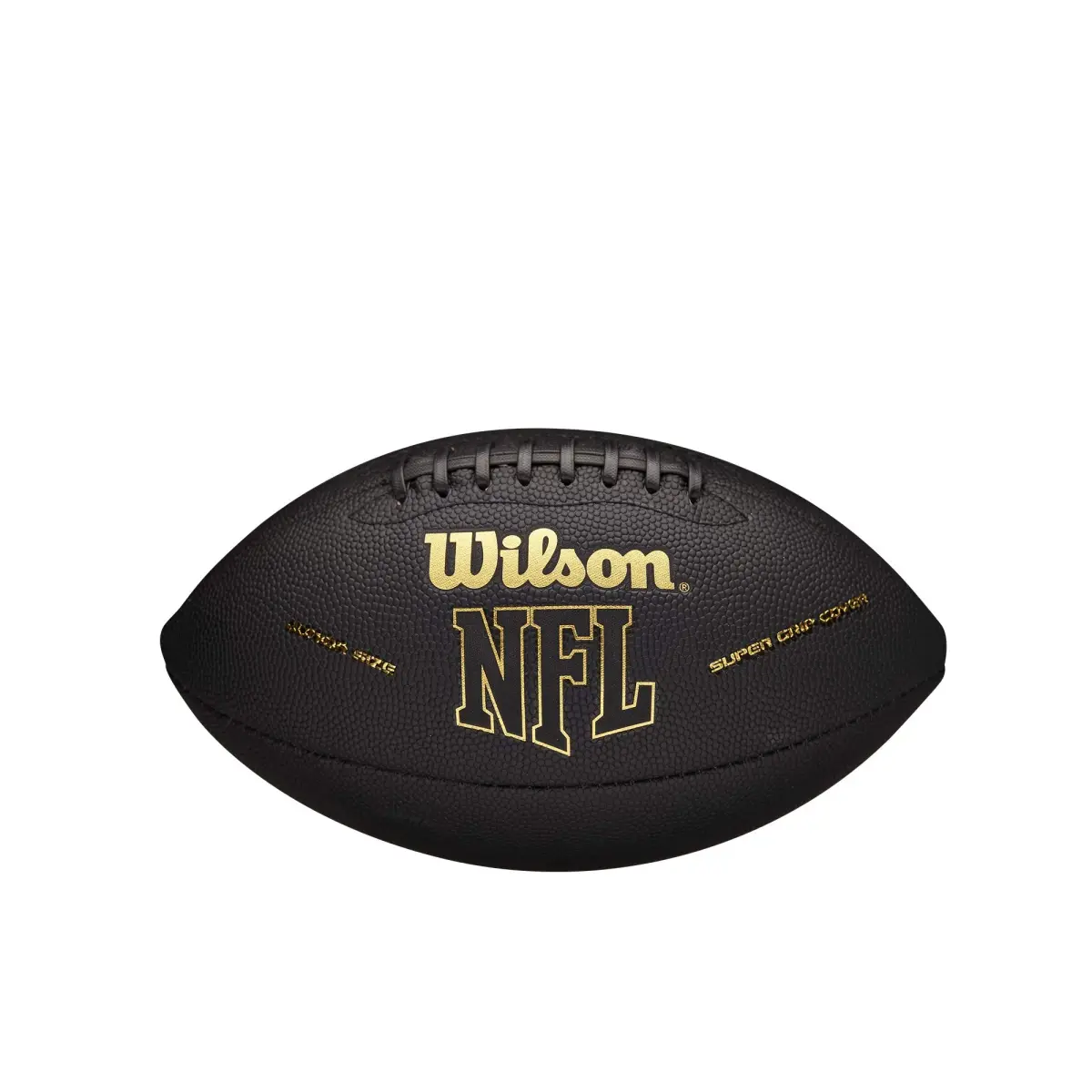 Wilson NFL Super Grip Composite Football - Junior Size, Black/Gold (15.16 oz / 430 g) - main product image