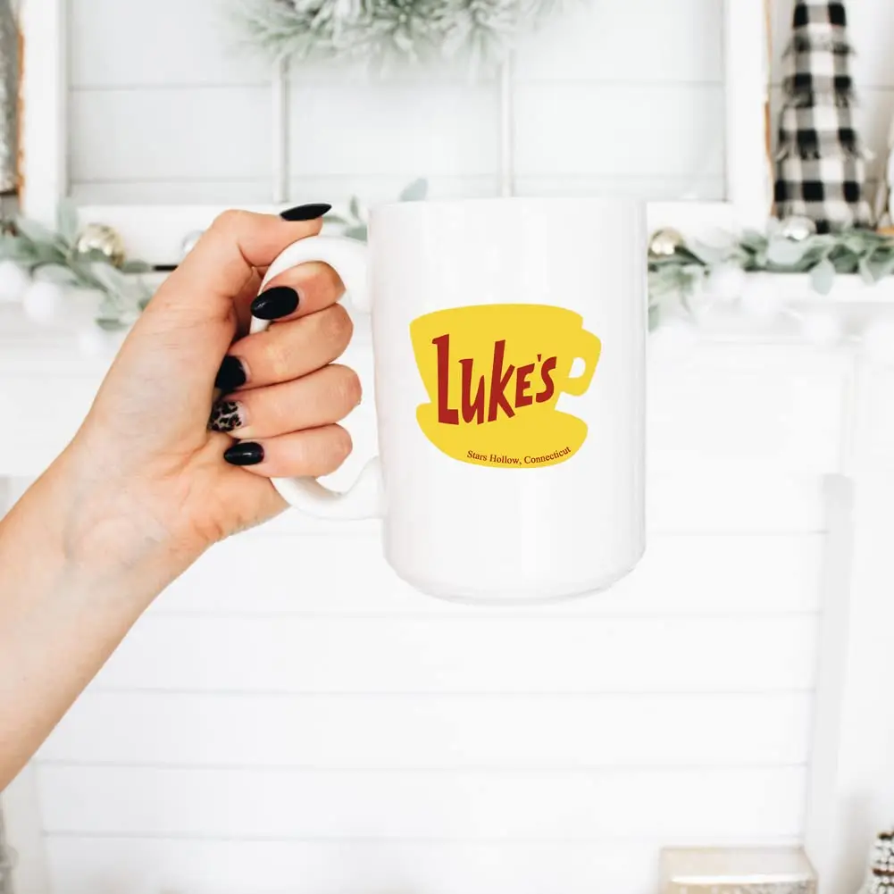senooe Luke's Diner 15oz (444ml) Ceramic Coffee Mug | TV Show Fan Gift - view 8