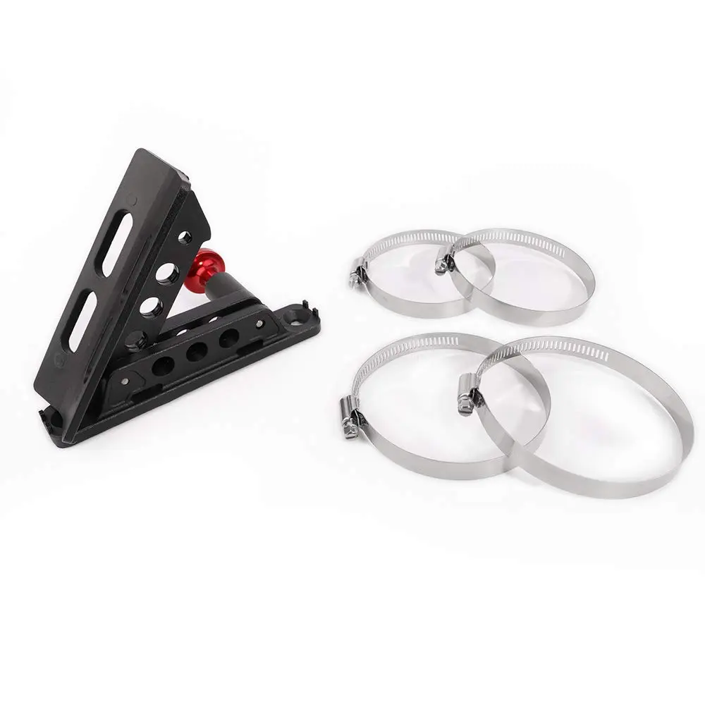 BarBaren Fire Extinguisher Mount Holder Adjustable for Jeep Wrangler TJ JK JKU JL UTVs Polaris RZR Ranger | Stainless Steel, Fire Safety - view 5