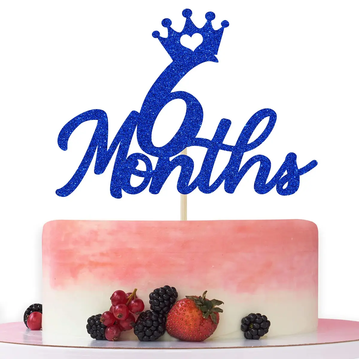 Betalala Cake Topper 6 Months | Baby's Half Year Birthday Decoration (100 words) - main product image