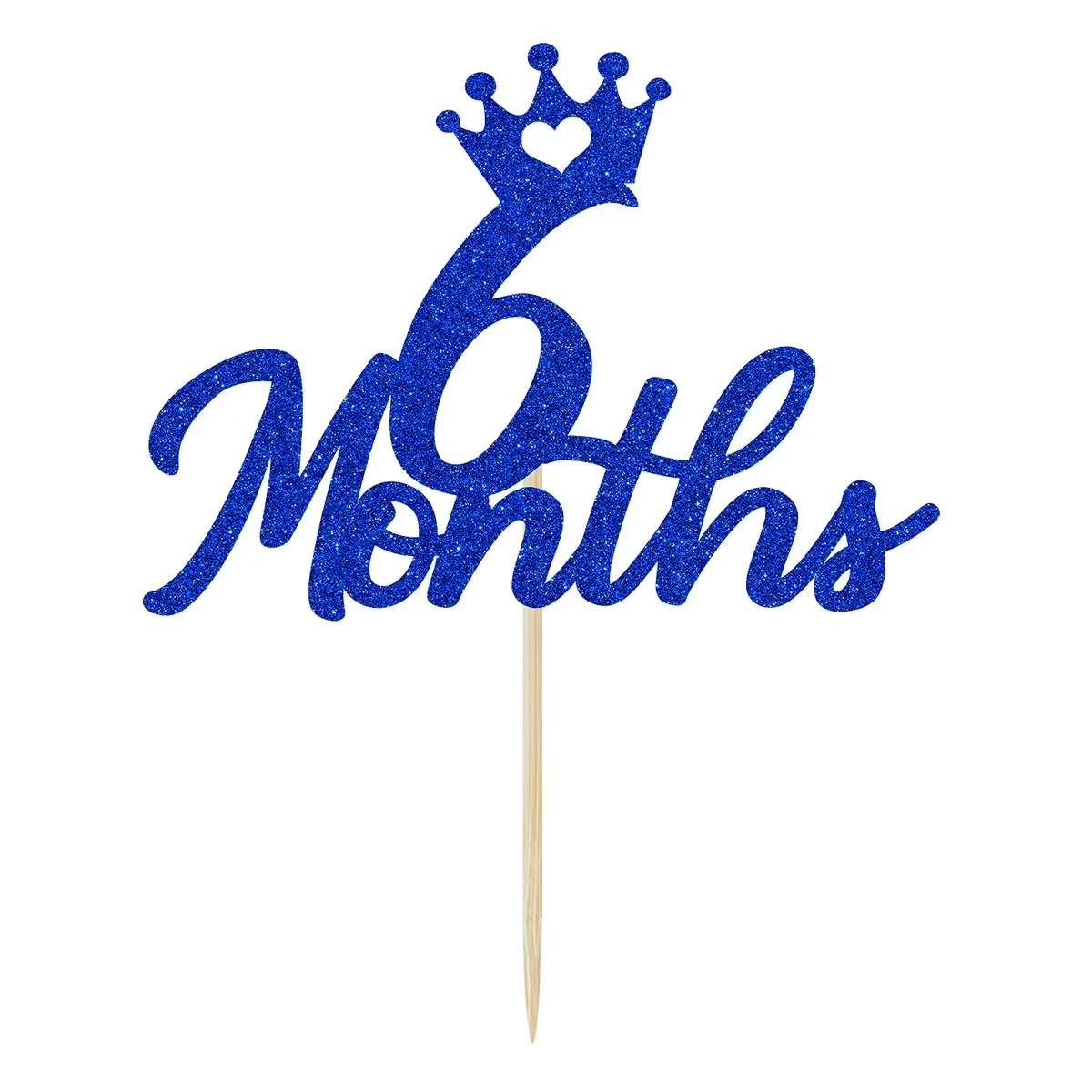 Betalala Cake Topper 6 Months | Baby's Half Year Birthday Decoration (100 words) - view 4