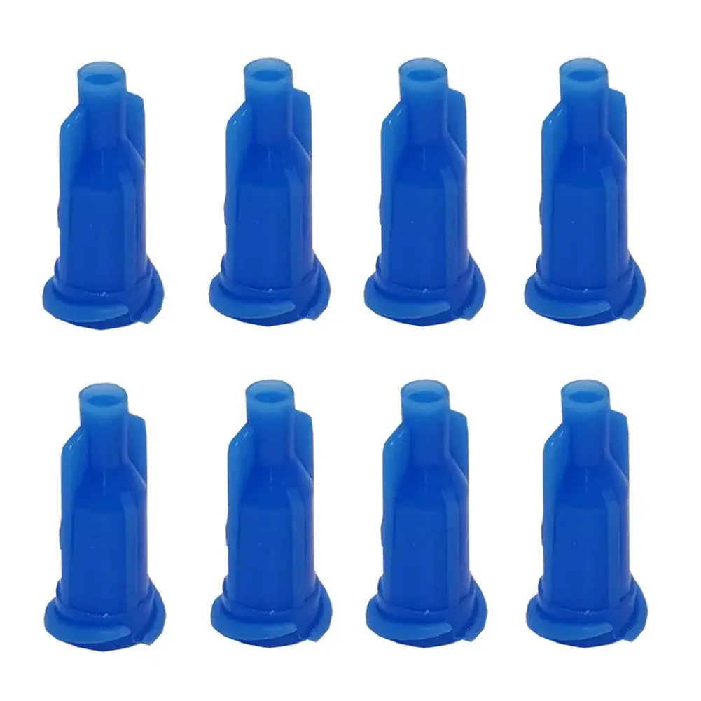 lasenersm Blue Syringe Tip Caps with Luer Lock, 200 Pieces (17.5 mm) | Industrial & Craft Dispensing - main product image