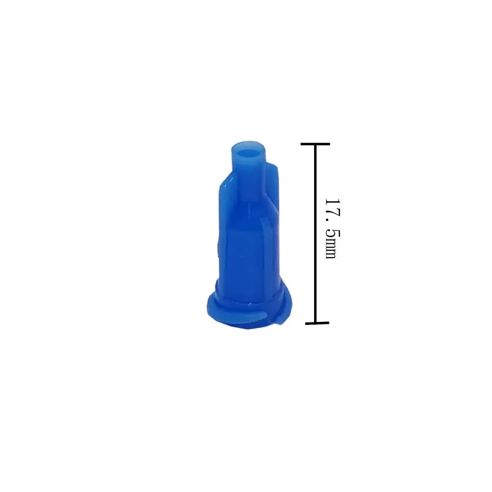 lasenersm Blue Syringe Tip Caps with Luer Lock, 200 Pieces (17.5 mm) | Industrial & Craft Dispensing - view 2