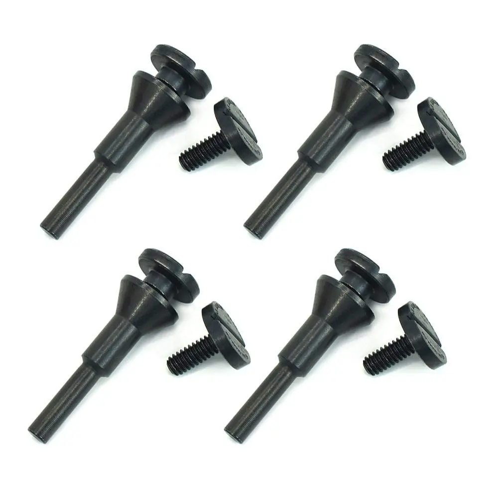 scottchen PRO Mounting Mandrel 3.2mm (1/8") Shank with 3/8" & 1/4" Arbor Holes (4-Pack) | For Type 1 Cut-Off Wheels & Rotary Tools - main product image
