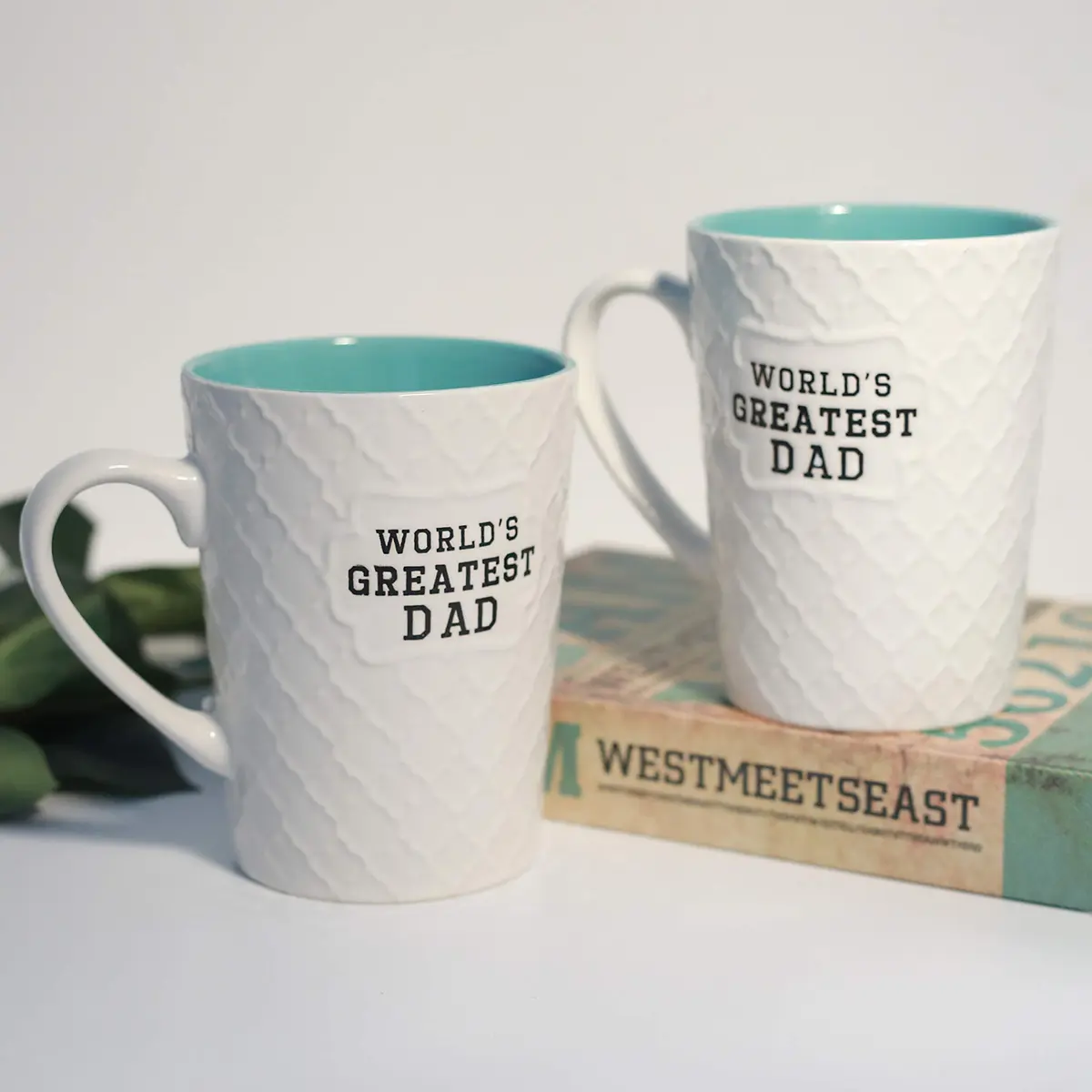 Ynsfree World's Greatest Dad 16 OZ Coffee & Tea Mug | Funny Father's Day Gift in Green - view 4