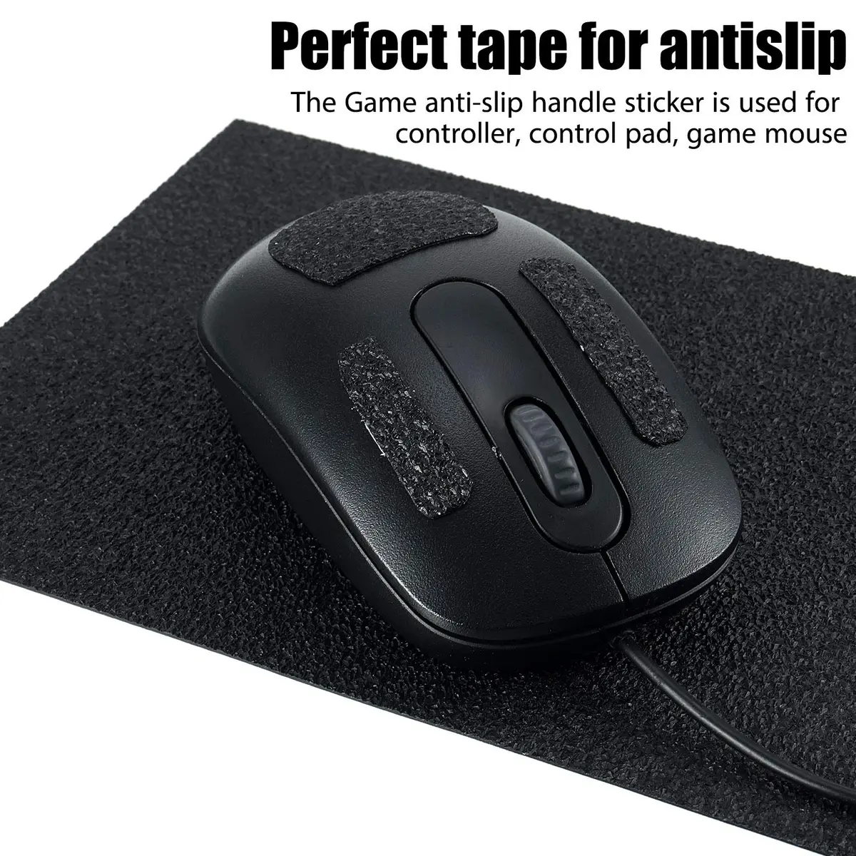 Zonon Rubberized Anti-Slip Grip Tape 5 x 7.8 Inch | Protects Phones & Gaming Devices - view 2