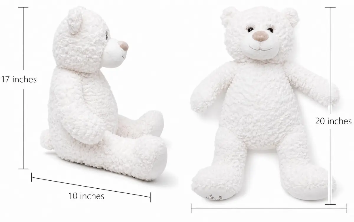 Kinnex Collections by Amanda 20" Quince Anos Quinceanera Teddy Bear with Dress | Elegant Quince Centerpiece for Celebrations - view 8