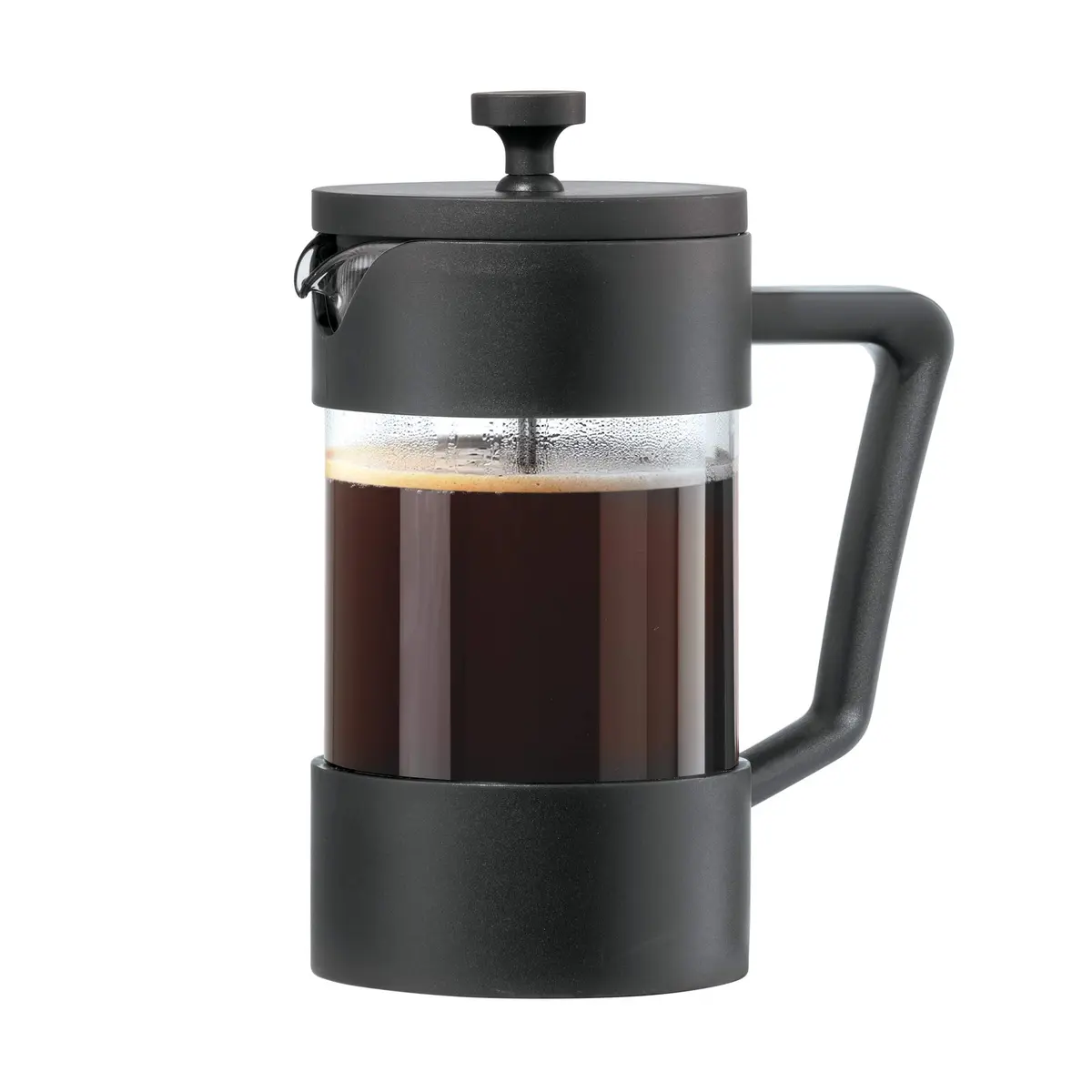 Oggi Borosilicate Glass French Press Coffee Maker 20oz | 5 Cup Capacity, Durable & Heat-Resistant - main product image