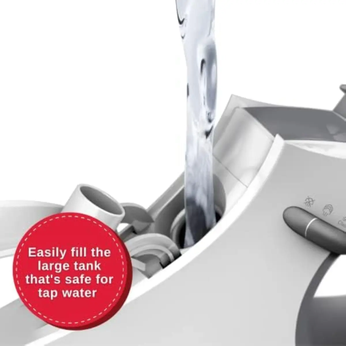 SINGER SteamCraft Steam Iron 1700W | Auto Shutoff, White, 12.25 x 7 x 6.25 in - view 6