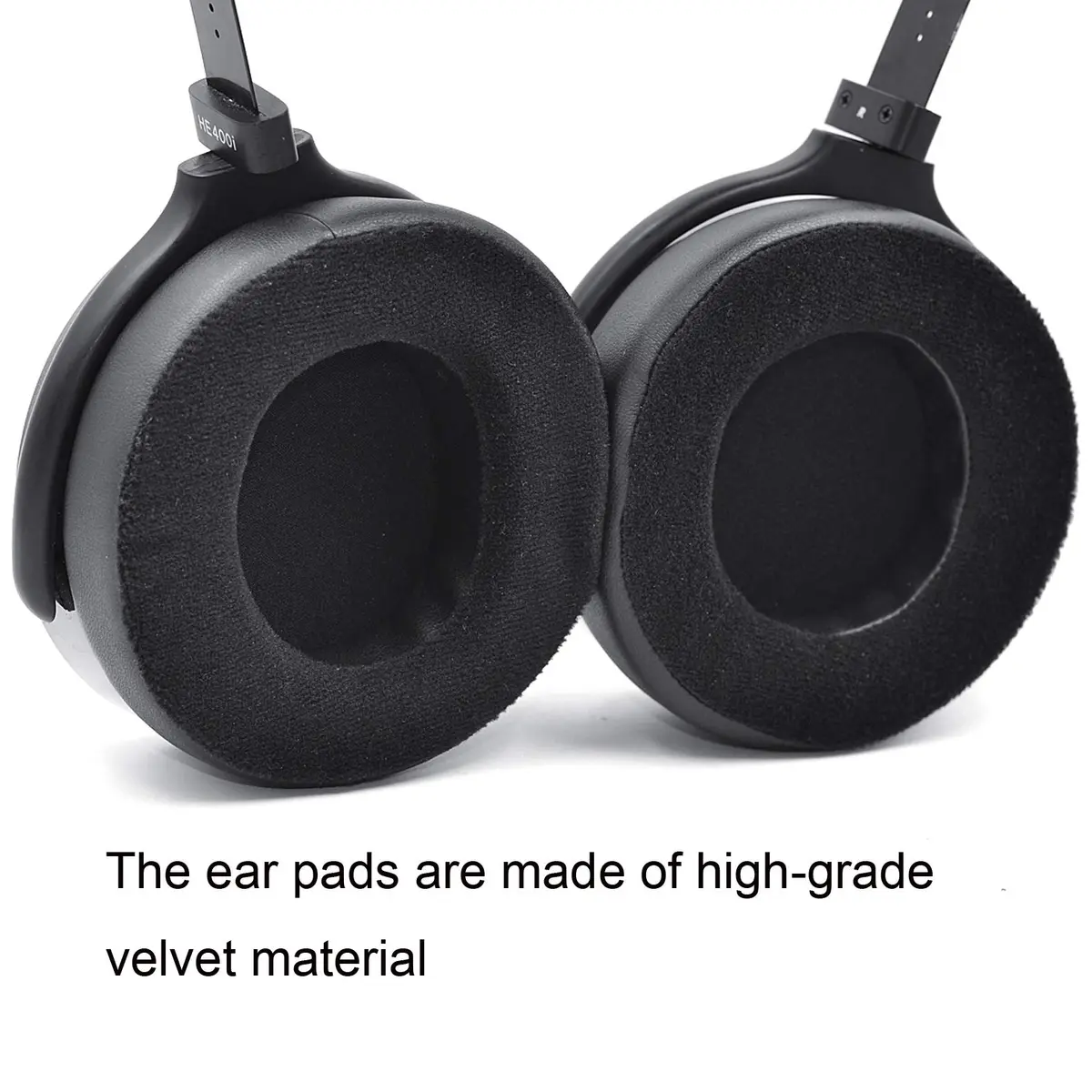 defean Velvet Earpads for HIFIMAN SUNDARA, HE400SE, HE400i, HE560, HE500 Headphones | Black, 1 Pair - view 5