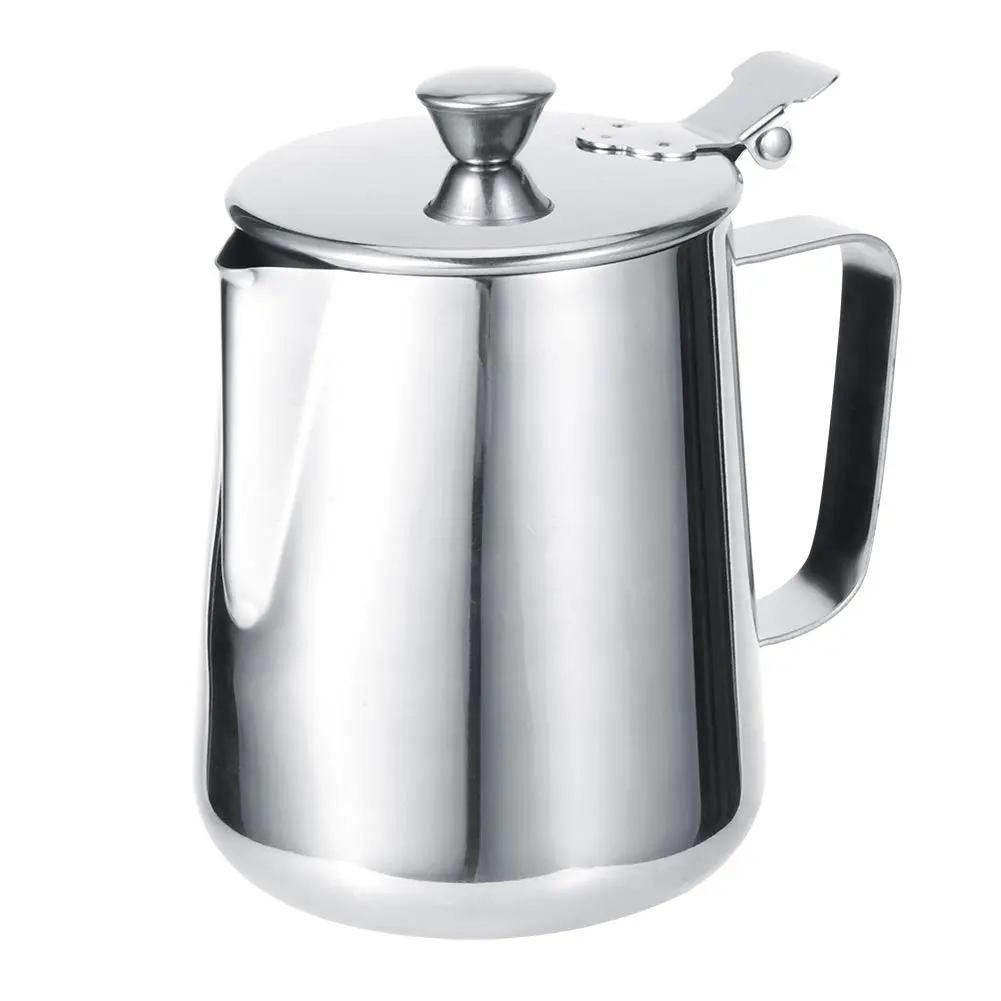 FastUU Milk Frothing Cup 600ml | Non-stick Stainless Steel Coffee Pitcher for Home Use - view 2