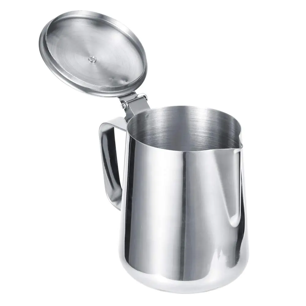 FastUU Milk Frothing Cup 600ml | Non-stick Stainless Steel Coffee Pitcher for Home Use - view 4