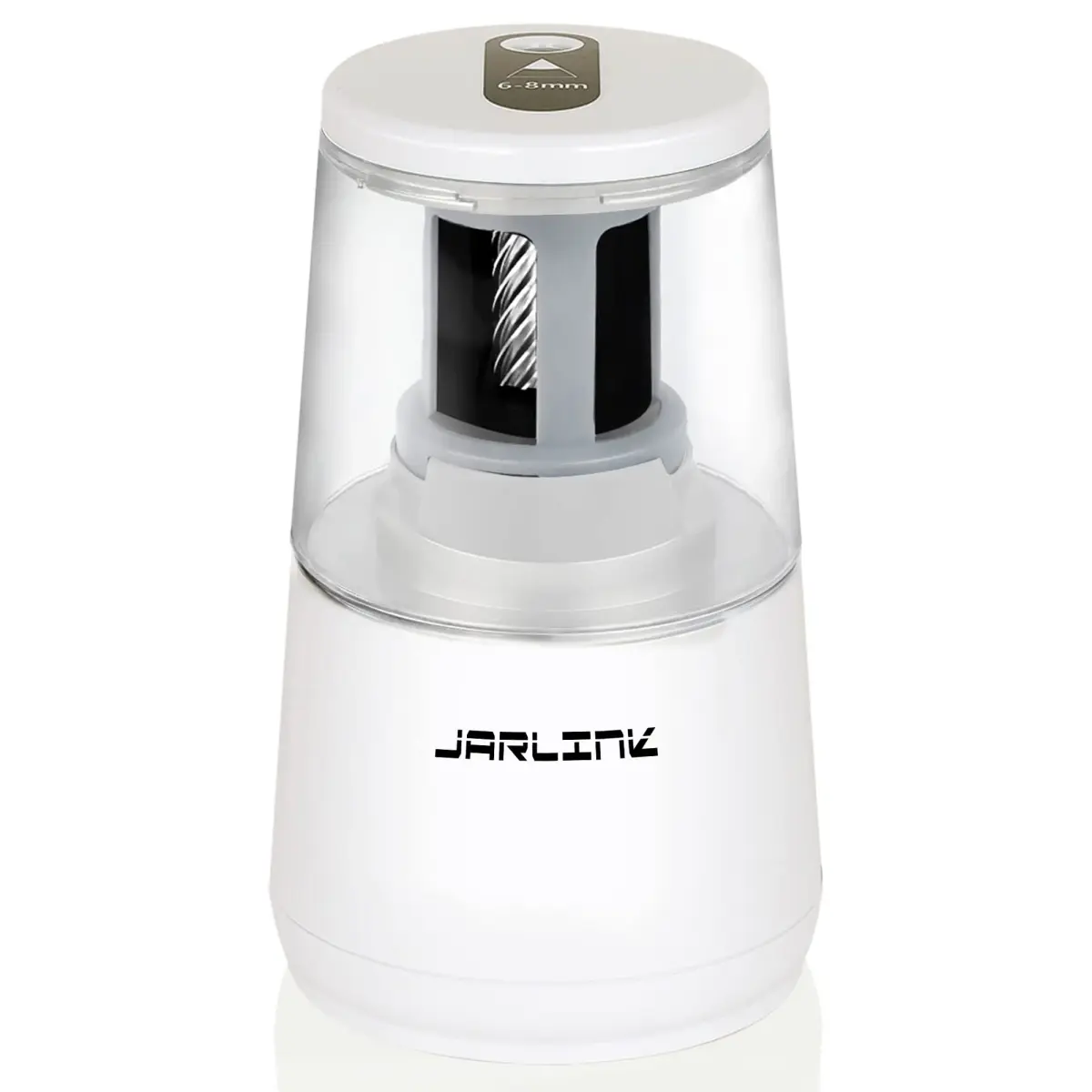 JARLINK Electric Pencil Sharpener Heavy Duty Helical Blade Auto Stop 16.2 cm (5.2" x 3.2" x 3.2") | Sharpens Pencils in 5-10 Seconds - main product image